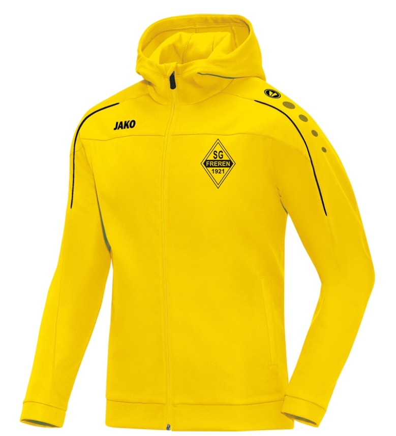 SG Freren Volleyball Damen Kapuzenjacke Classico gelb