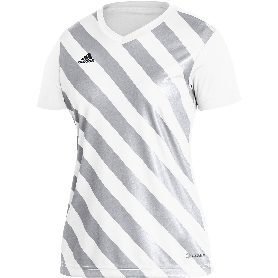 Adidas Damen GFX Trikot Entrada 22 weiß-grau