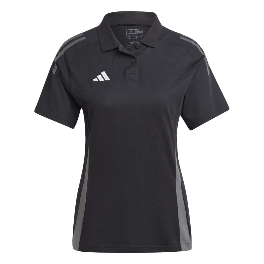 adidas Damen Polo-Shirt Tiro 24 Competition Black / Team Dark Grey