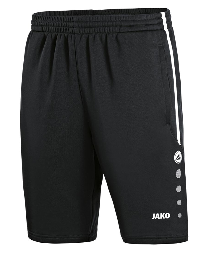 Jako Active Trainingsshorts schwarz-weiß