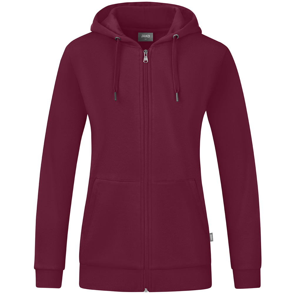 Jako Damen Kapuzenjacke Organic braun