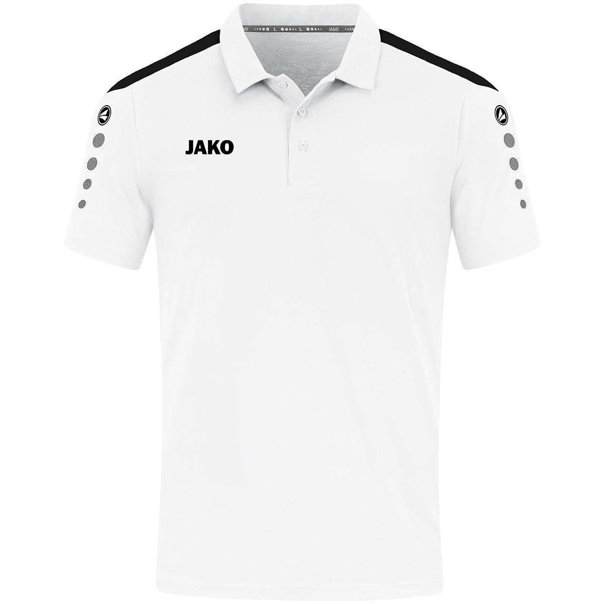 Jako Damen Polo-Shirt Power weiß