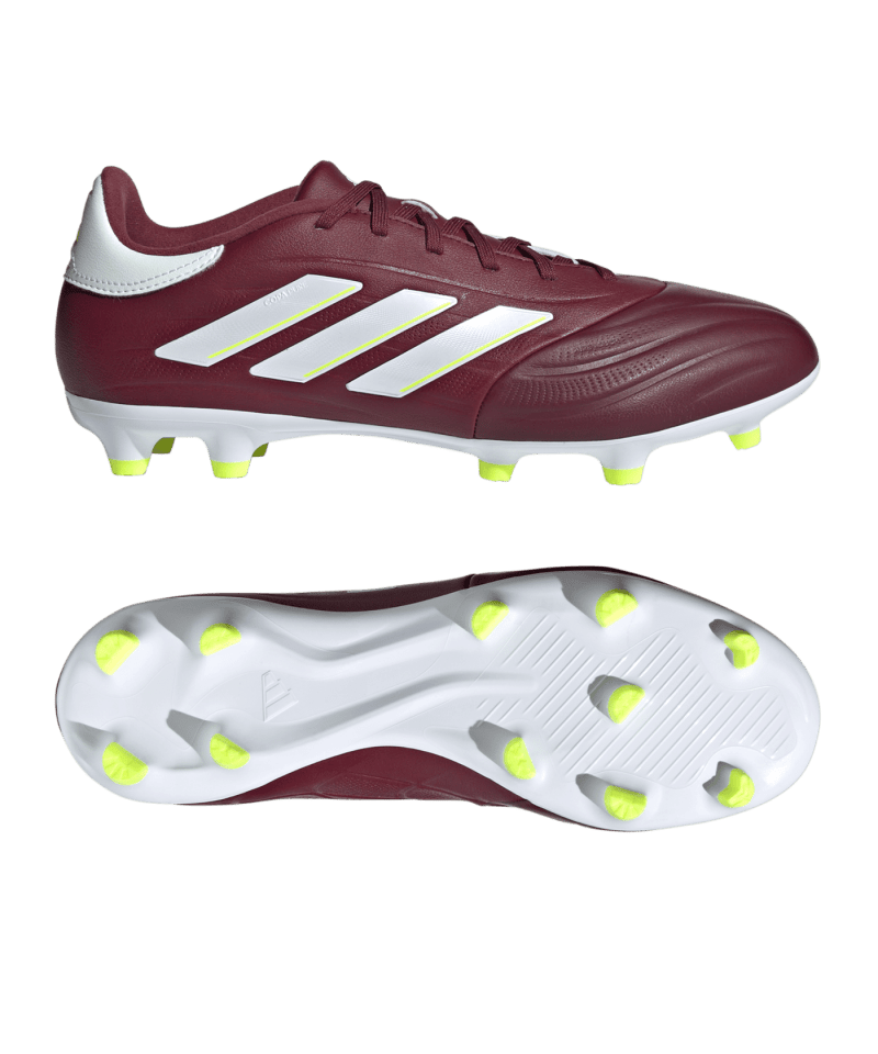 Adidas COPA Pure 2 League FG Energy Citrus Rot Weiss Gelb