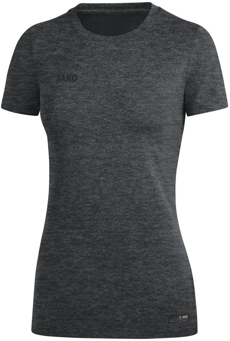 Jako Premium Basics T-Shirt anthrazit meliert