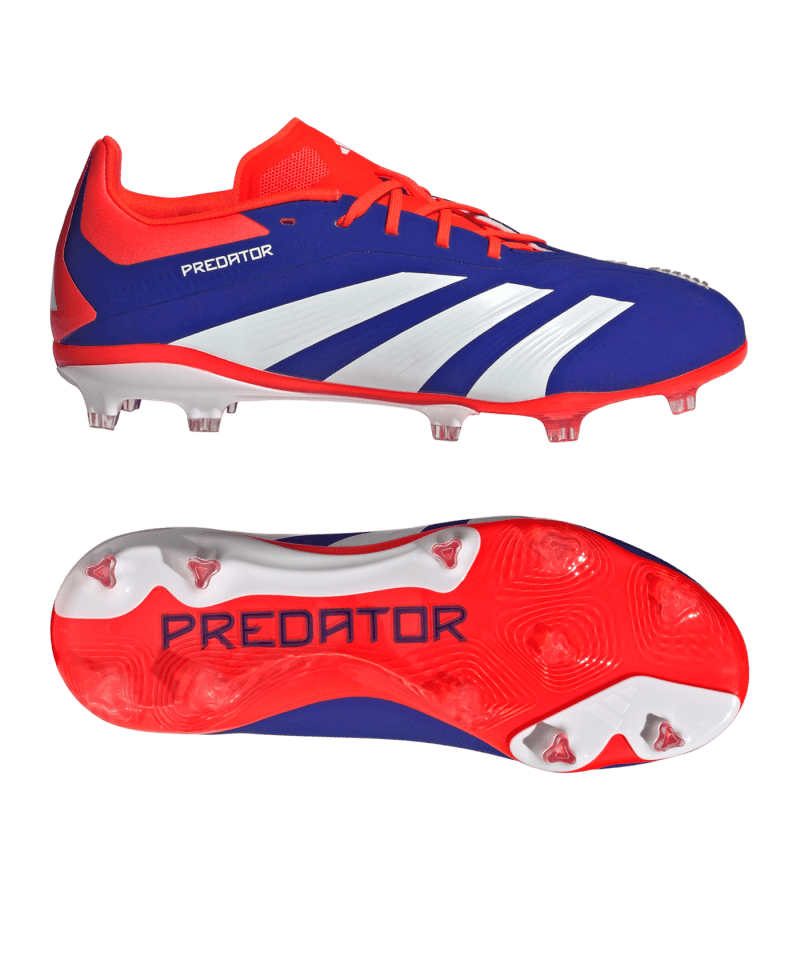 Adidas Predator Elite FG Advancement Kids Blau Weiss