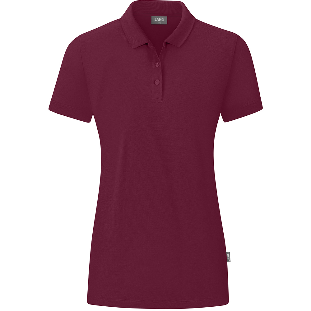 Jako Damen Polo Organic braun