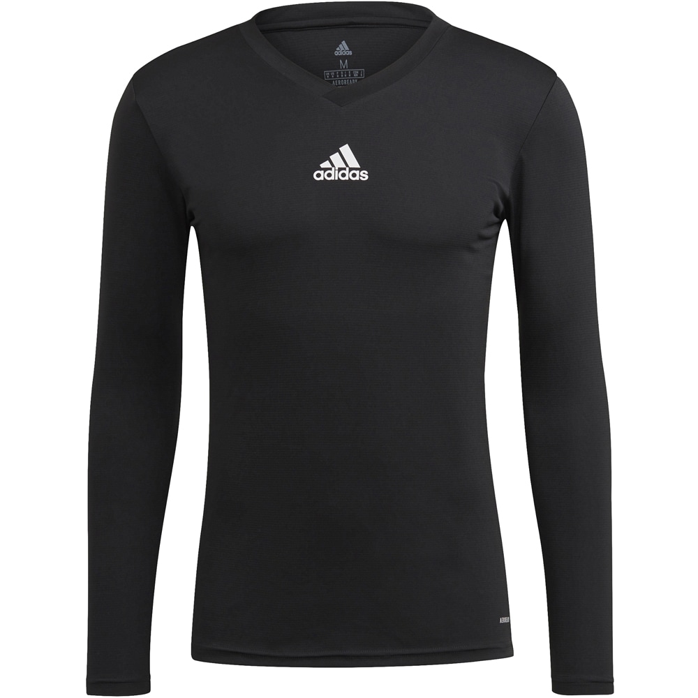 Adidas Herren Langarm Base Shirt Team schwarz