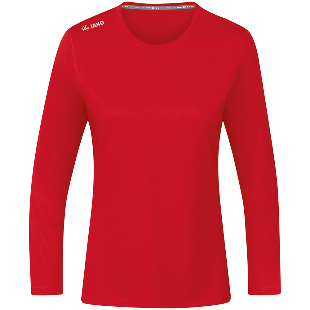 Jako Damen Longsleeve Run 2.0 rot