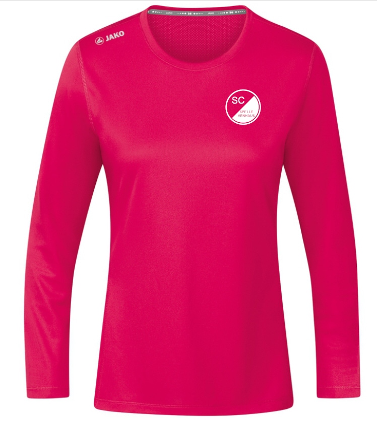 SC Spelle-Venhaus Cycling Damen Longsleeve Run 2.0 pink