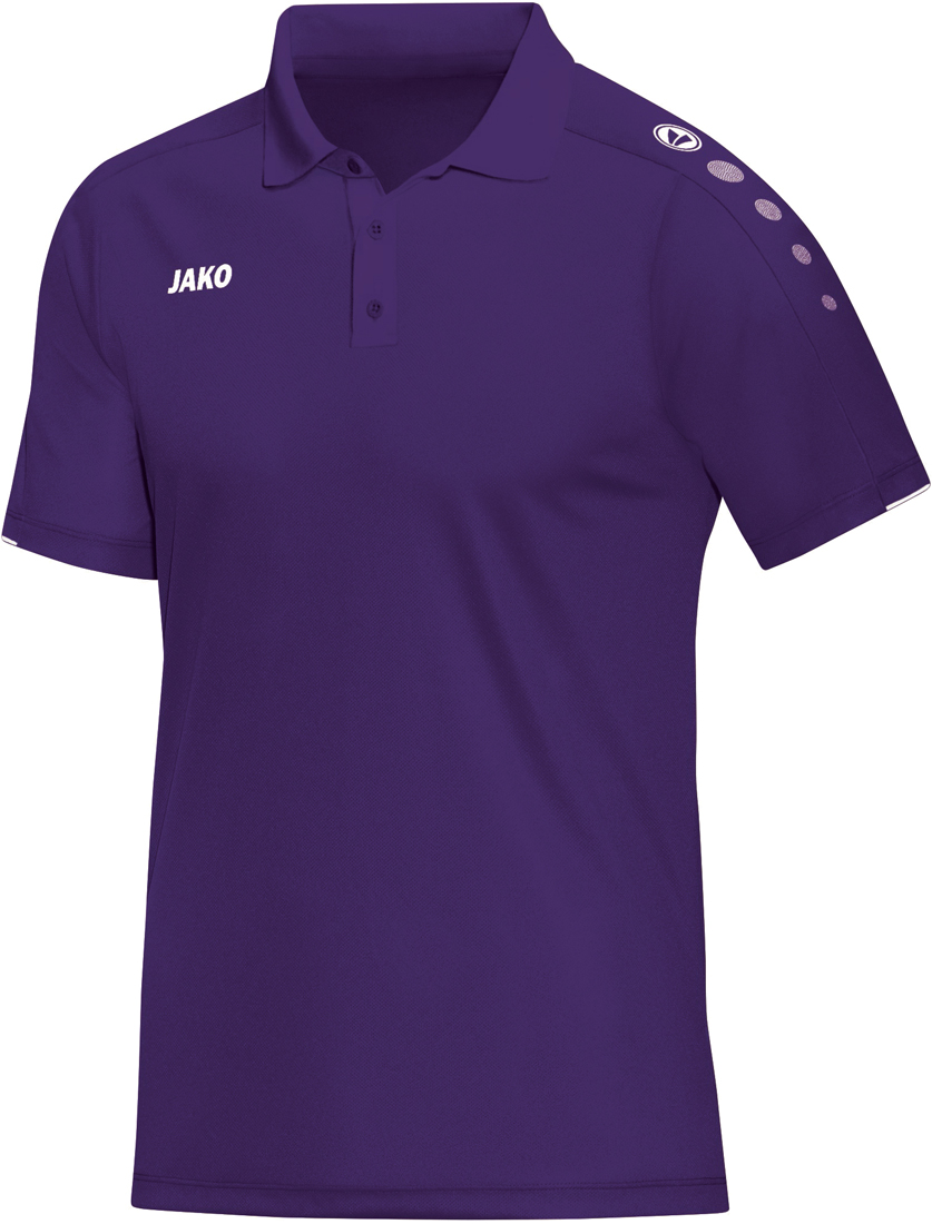 Jako Classico Polo-Shirt lila