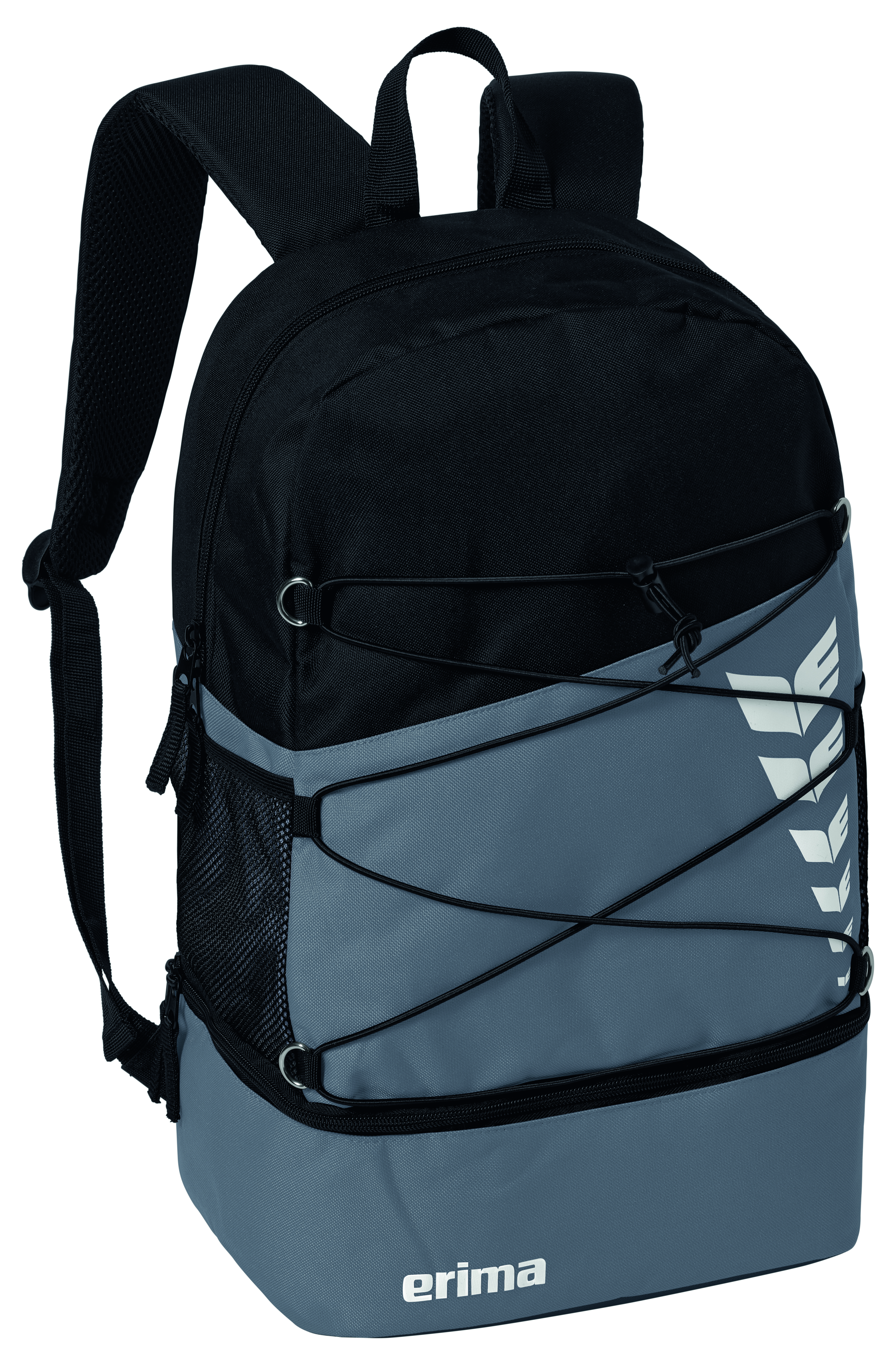 Erima SIX WINGS Rucksack slate grey/schwarz