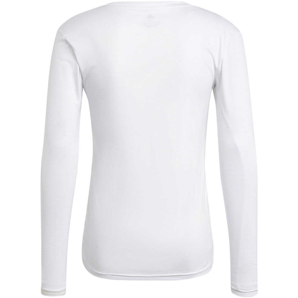 Adidas Herren Langarm Base Shirt Team weiß