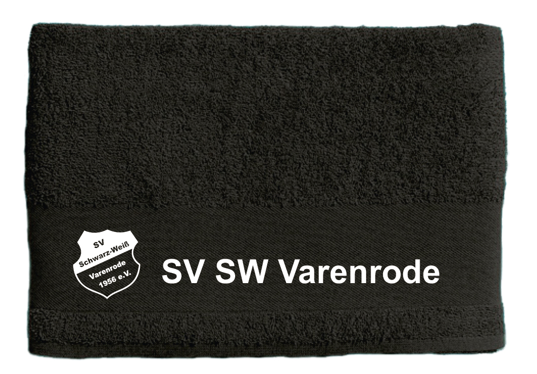 Schwarz-Weiß Varenrode Handtuch 50x100cm