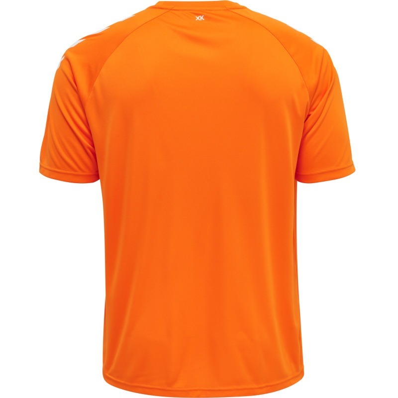 Hummel Hmlcore XK Core Poly T-Shirt S/S orange tiger