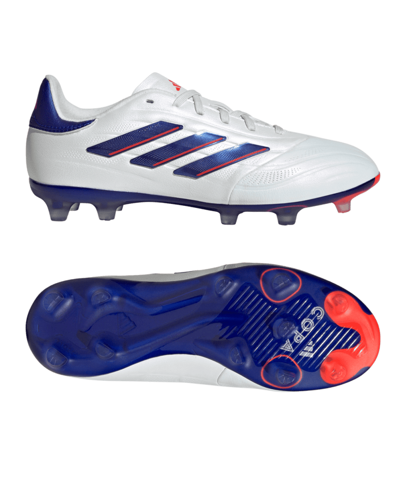 Adidas COPA Pure 2 Elite FG Advancement Kids Weiss Blau