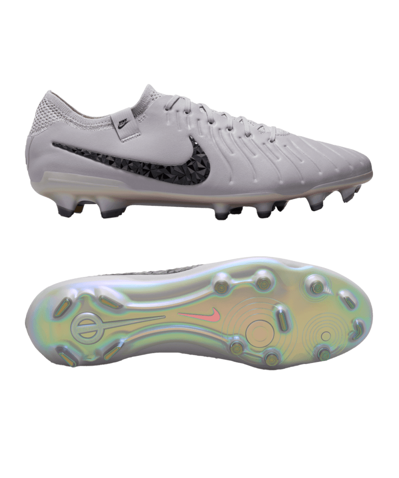 Nike Tiempo Legend X Elite FG Rising Gem Grau Schwarz F001