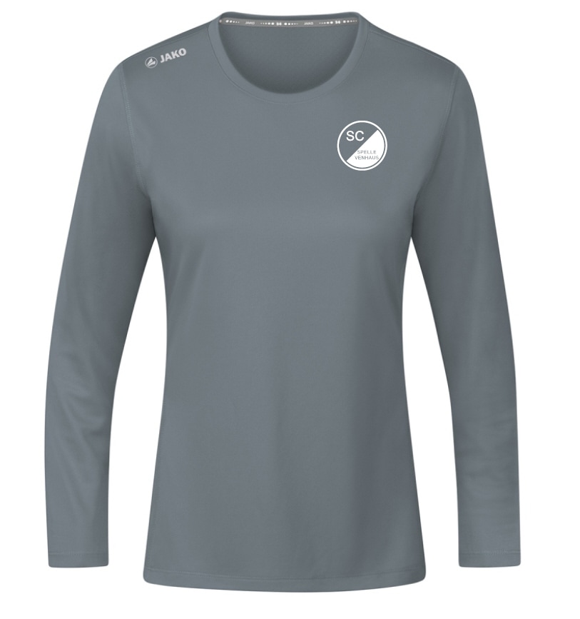 SC Spelle-Venhaus Cycling Damen Longsleeve Run 2.0 grau