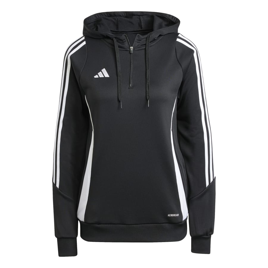 adidas Damen Hoodie Tiro 24 Black / White