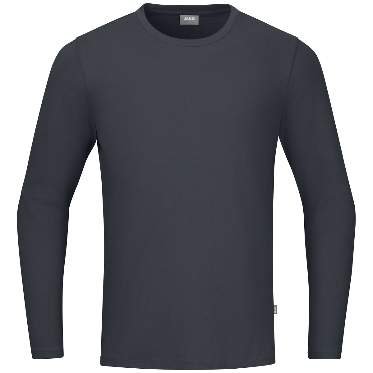 Jako  Longsleeve Organic anthrazit