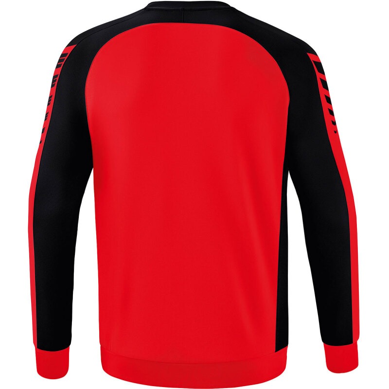 Erima Kinder Sweatshirt Six Wings rot-schwarz