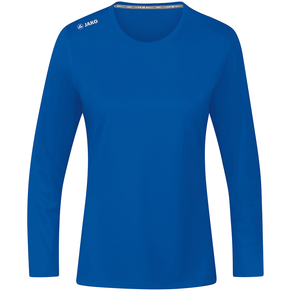 Jako Damen Longsleeve Run 2.0 blau