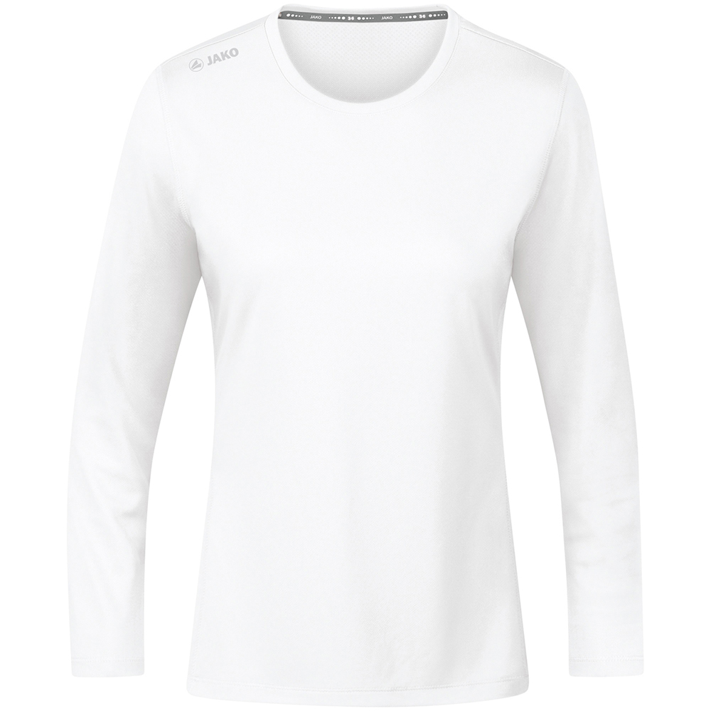 Jako Damen Longsleeve Run 2.0 weiß