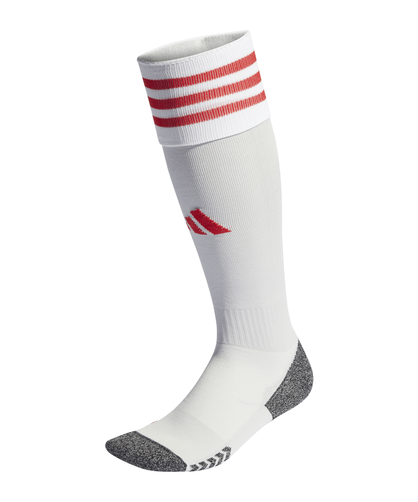 Adidas Adisock 23 Strumpfstutzen Grau Weiss Rot