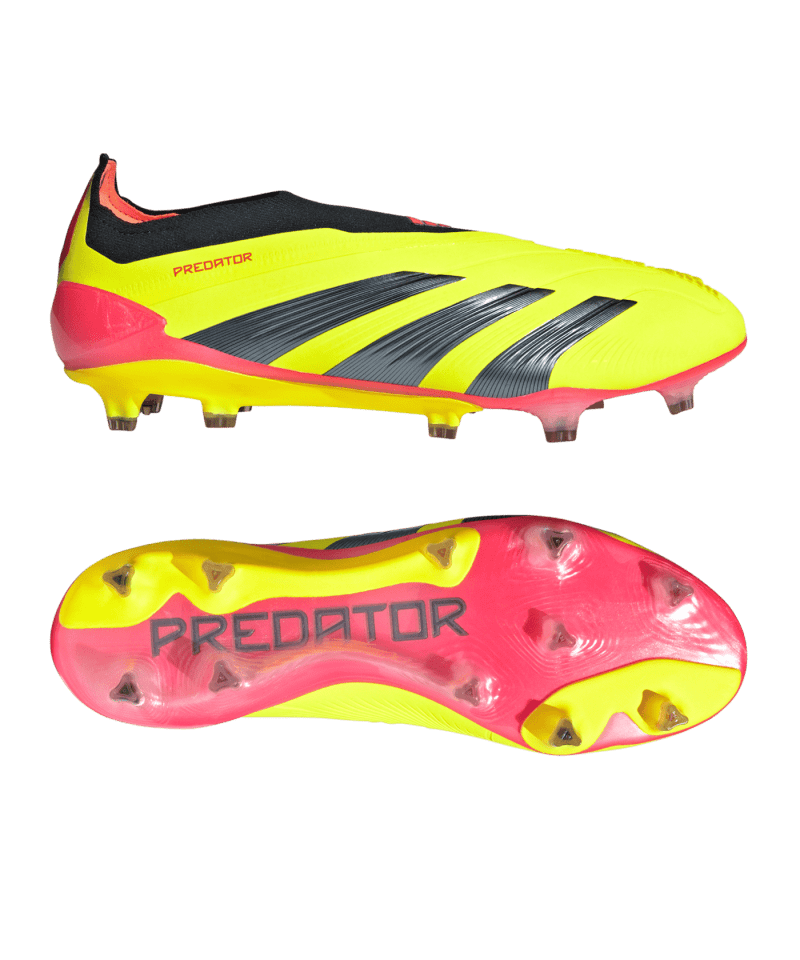 Adidas Predator Elite LL FG Energy Citrus Gelb Schwarz Rot