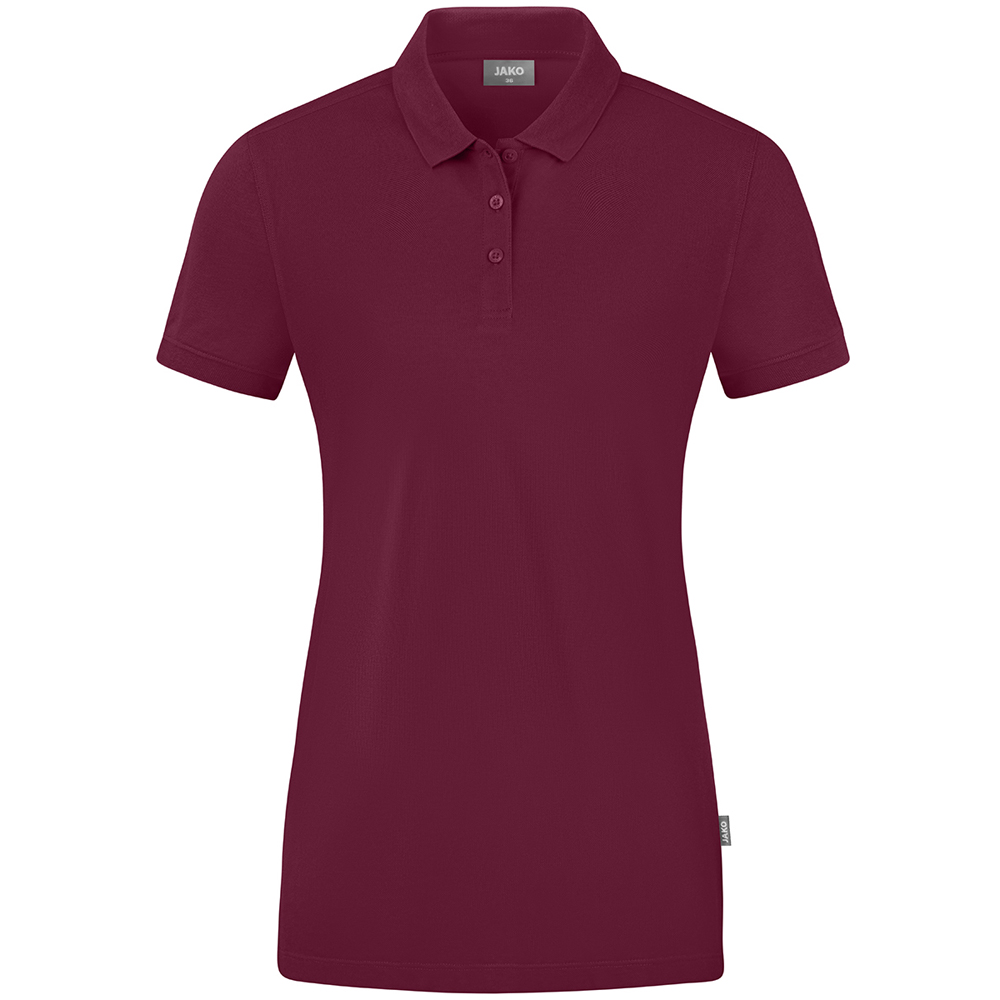 Jako Damen Polo Doubletex braun