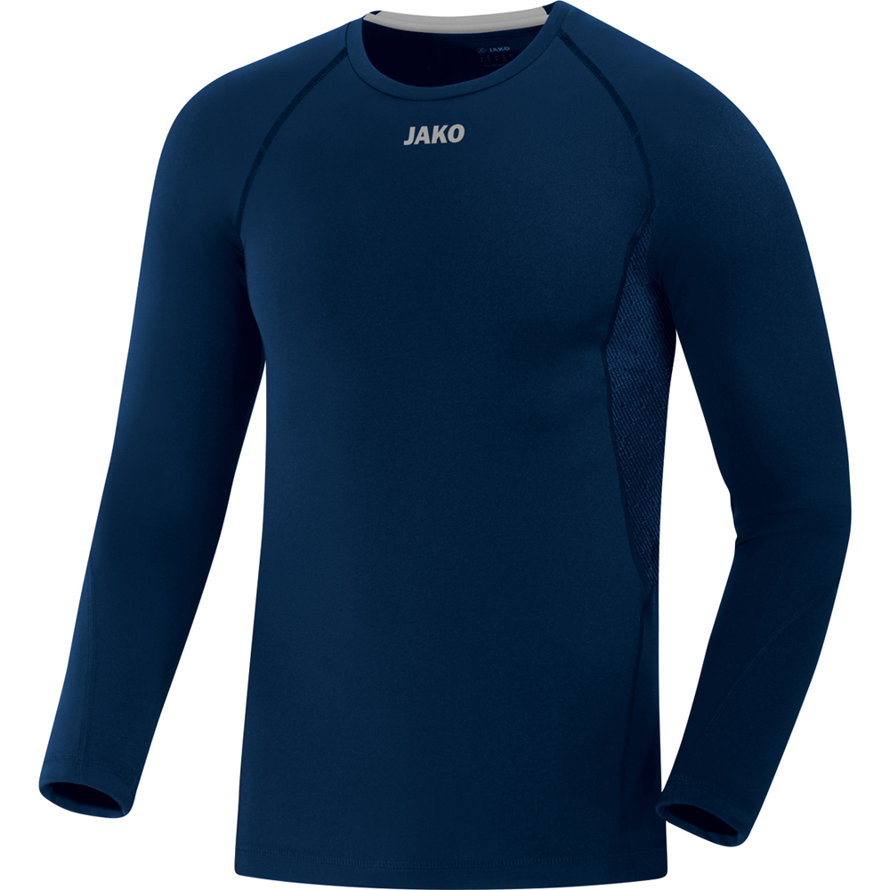 Jako Herren Longsleeve Compression 2.0 blau