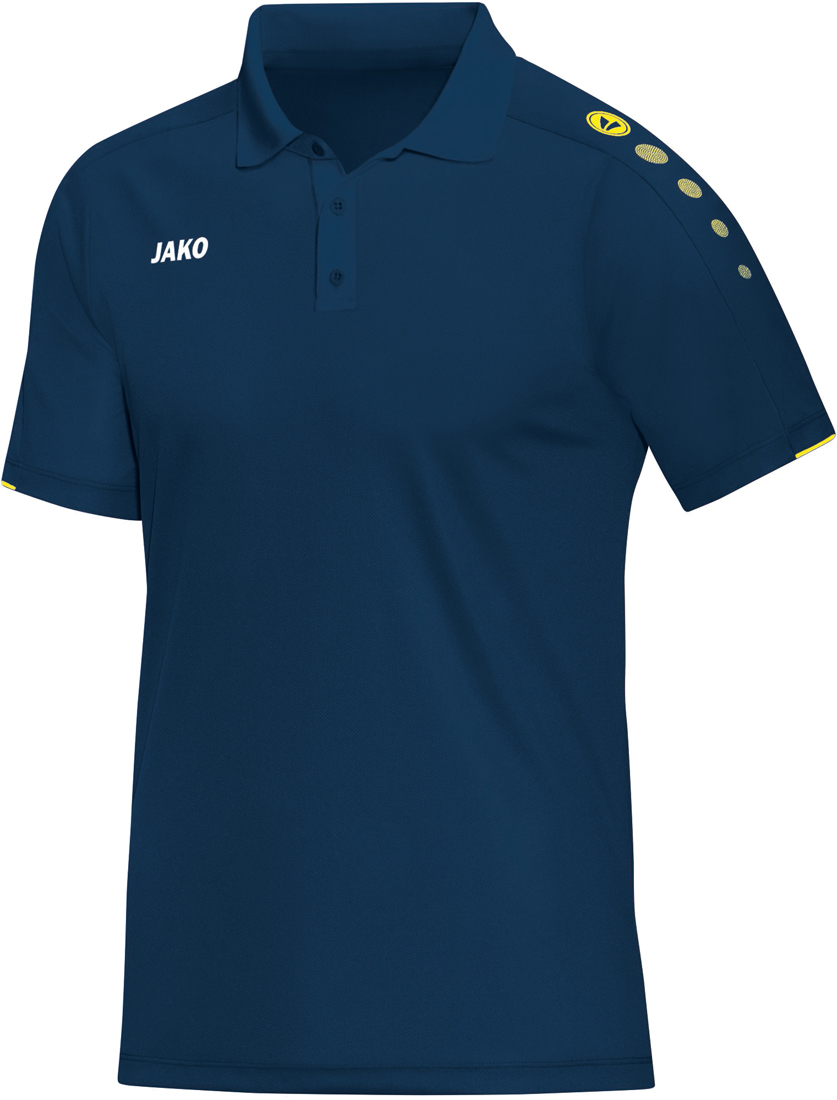 Jako Classico Polo-Shirt nightblue-citro